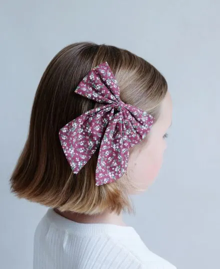 Mimi & Lula - kokardy do włosów Agnes Burgundy Mimi & Lula - kokardy do włosów Agnes Burgundy