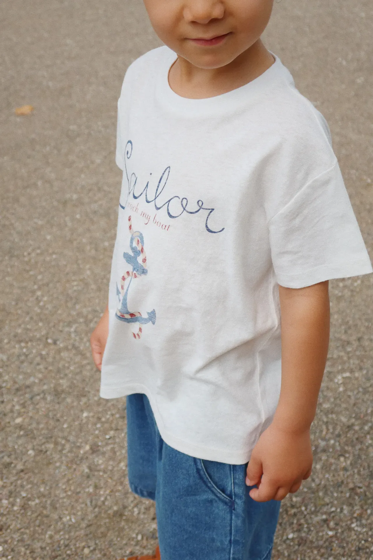 Konges Sløjd – stylizacja chłopięca Grey Melange Sailor Konges Sløjd – stylizacja chłopięca Grey Melange Sailor