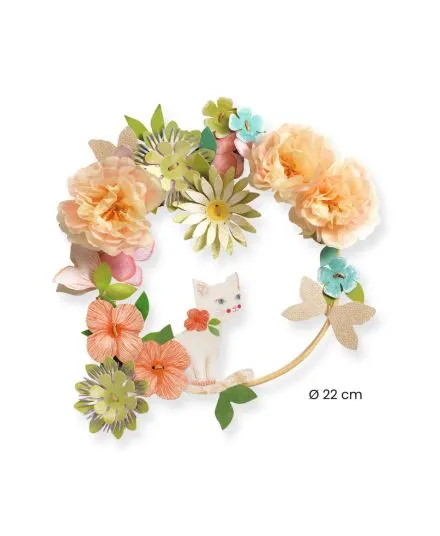 Djeco - zestaw zrób to sam - dekoracyjny wianek 