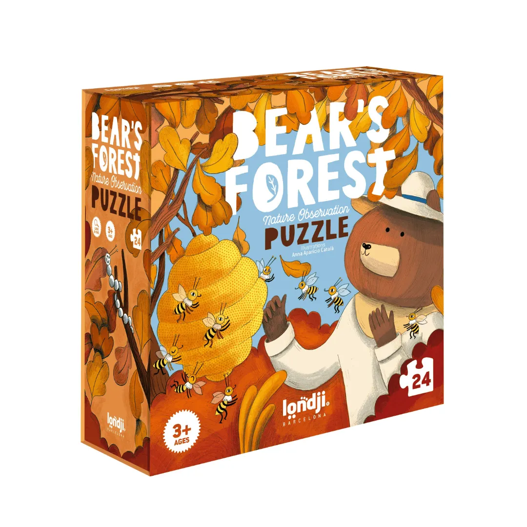 Londji - puzzle z grą obserwacyjną Bear's Forest