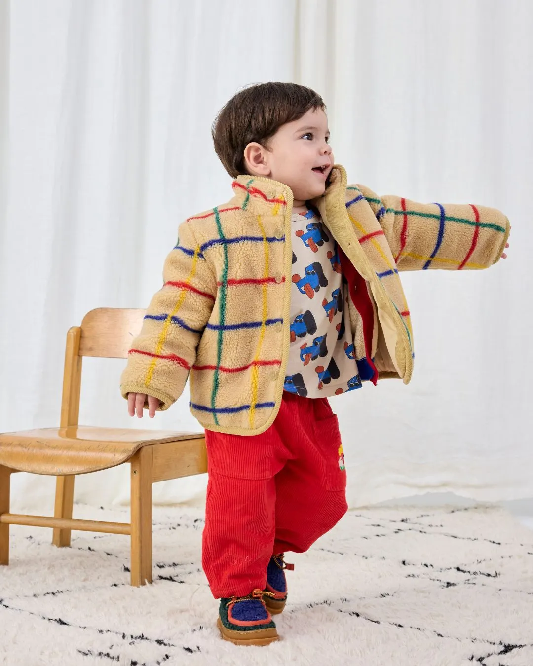 BOBO CHOSES - spodnie sztruksowe dziecięce Bobo Choo Choo Corduroy BOBO CHOSES - spodnie sztruksowe dziecięce Bobo Choo Choo Corduroy