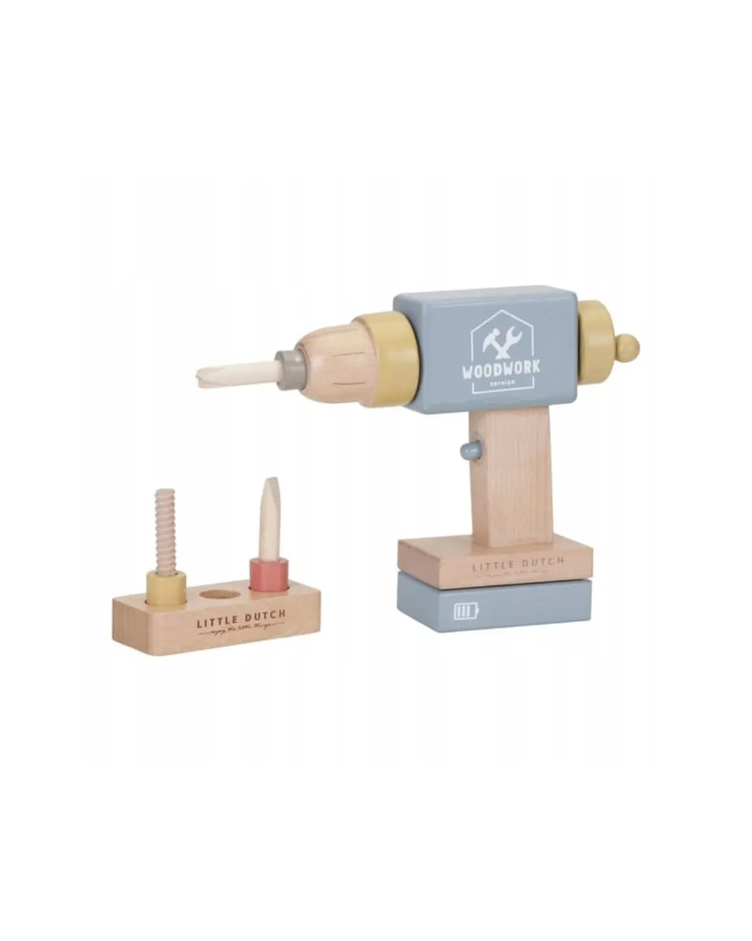 Little Dutch - drewniana wiertarka dla dzieci 