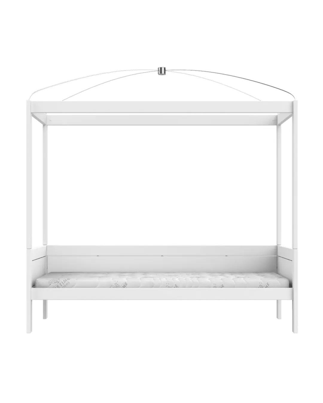 LIFETIME Kidsrooms - łóżko z baldachimem typu Four Poster White Standard LIFETIME Kidsrooms - łóżko z baldachimem typu Four Poster White Standard