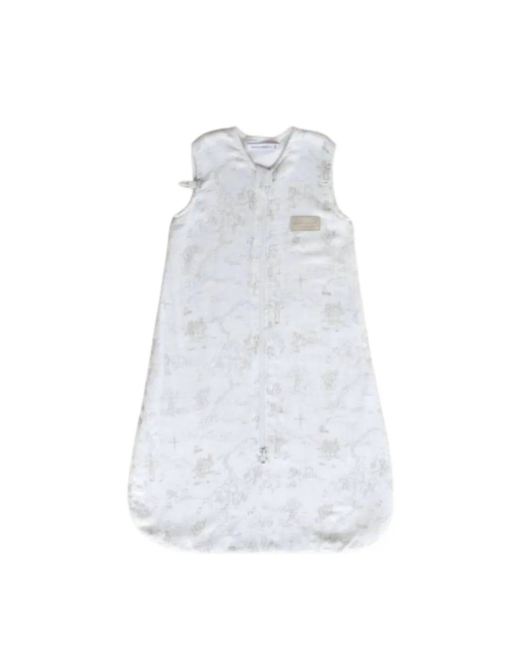 Bamboom - letni śpiworek niemowlęcy 0-6m Boomy's World Oyster Grey Bamboom - letni śpiworek niemowlęcy 0-6m Boomy's World Oyster Grey