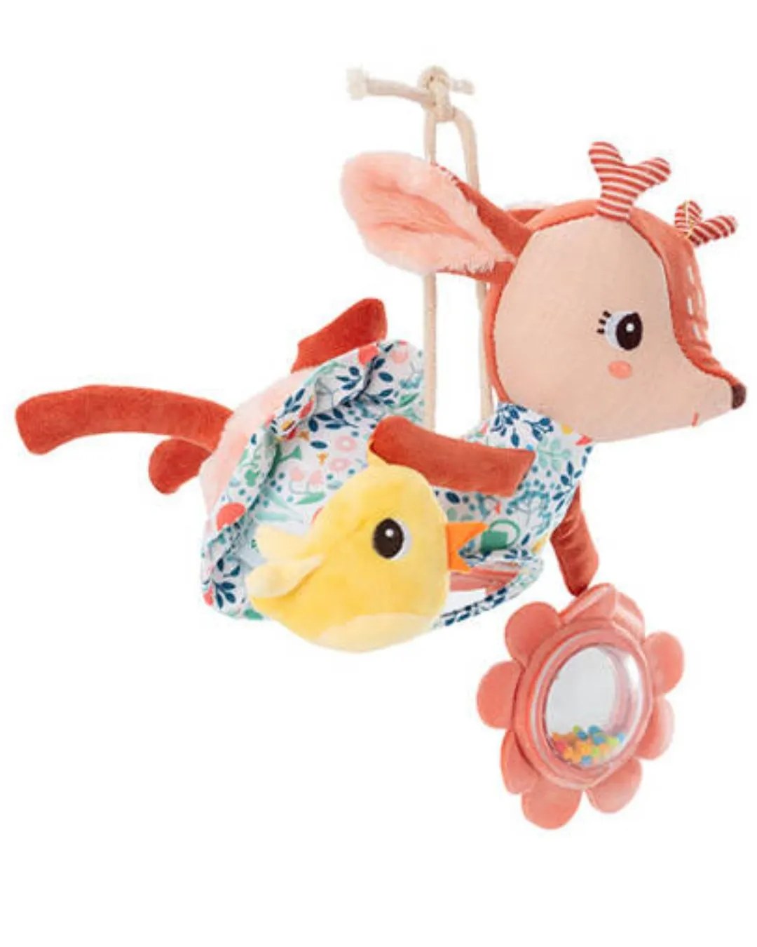 Lilliputiens - wielofunkcyjna przytulanka do powieszenia Sarenka Stella Lilliputiens - wielofunkcyjna przytulanka do powieszenia Sarenka Stella