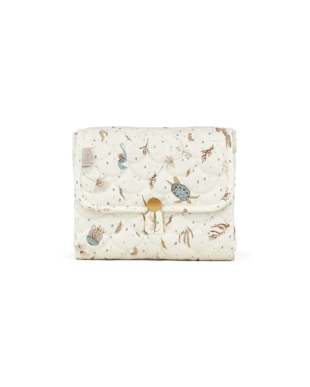 Cam Cam Copenhagen - pikowana mata do przewijania Sea Garden