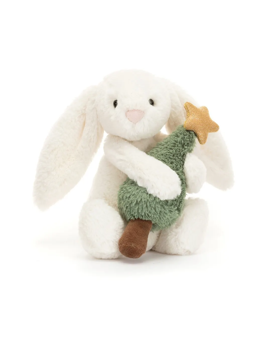Wesoły Króliczek z Choinką Jellycat 18 cm