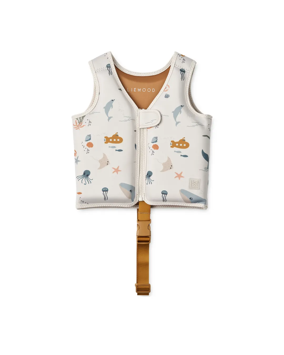 Liewood - kamizelka do pływania Dove Swim Vest Sea Creature Sandy