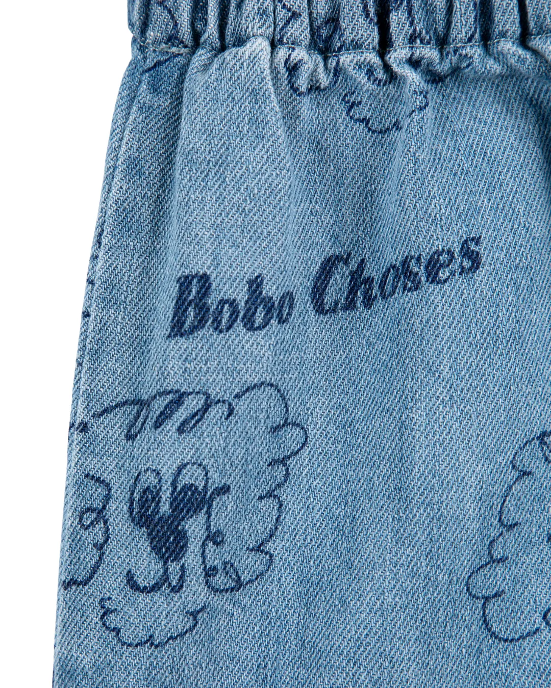 BOBO CHOSES - krótkie spodenki jeansowe Pickles The Dog