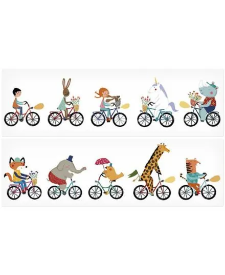 Londji - tatuaże zmywalne dla dzieci Rowerzyści Londji - tatuaże zmywalne dla dzieci Rowerzyści