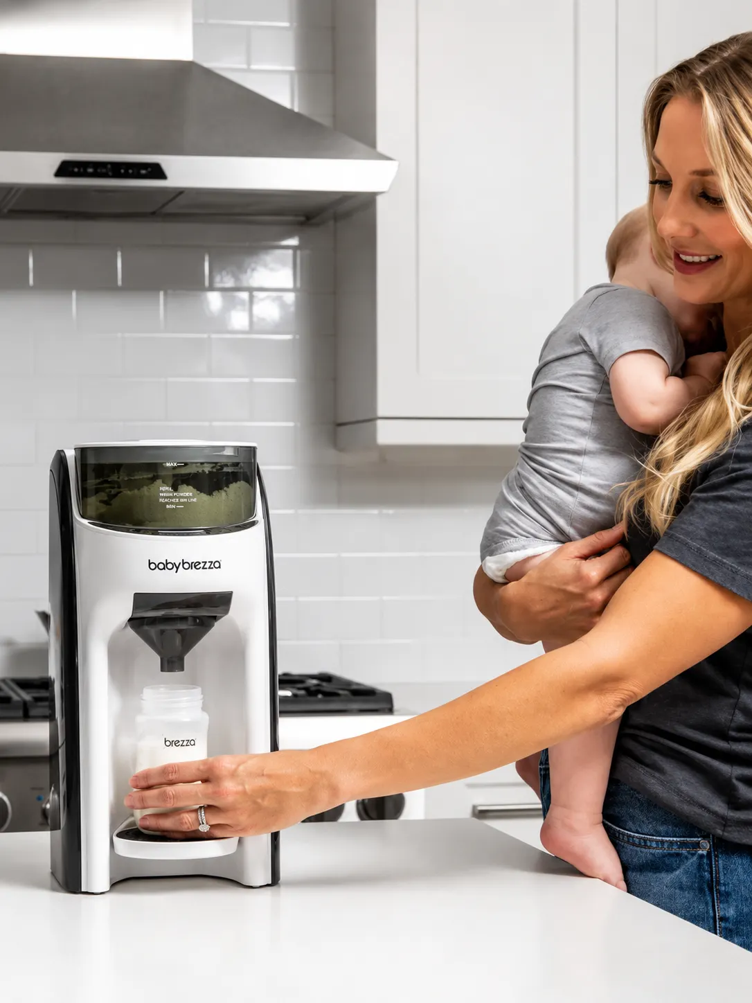 Baby Brezza - ekspres do mleka Baby Brezza Formula Pro Advanced White/ Black Baby Brezza - ekspres do mleka Baby Brezza Formula Pro Advanced White/ Black
