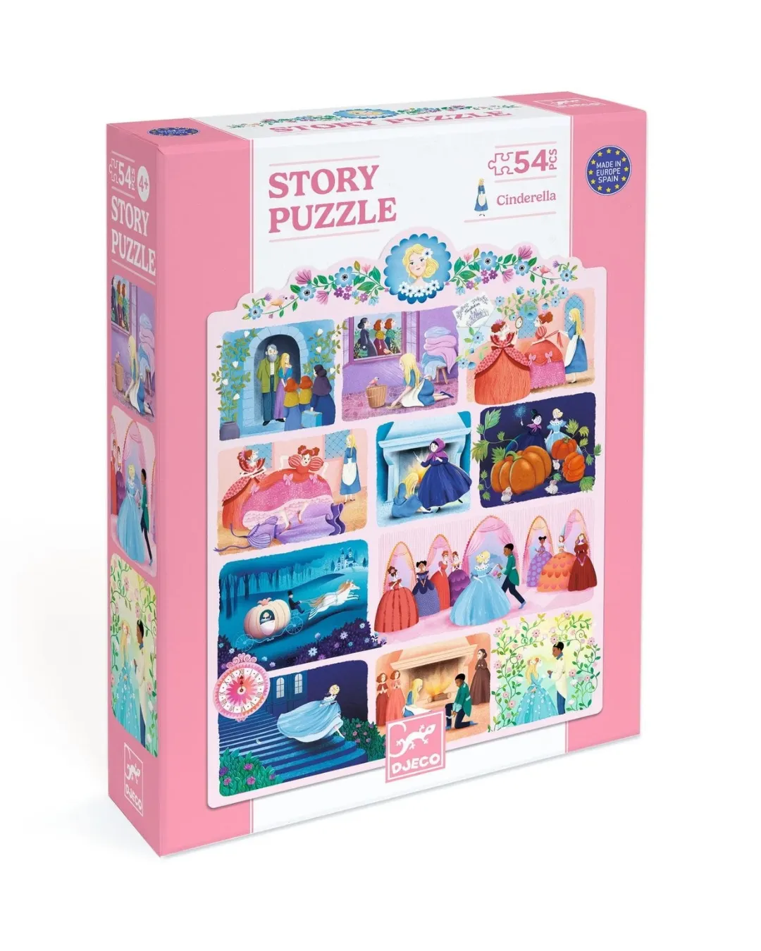 Djeco - puzzle Kopciuszek 54 elementy