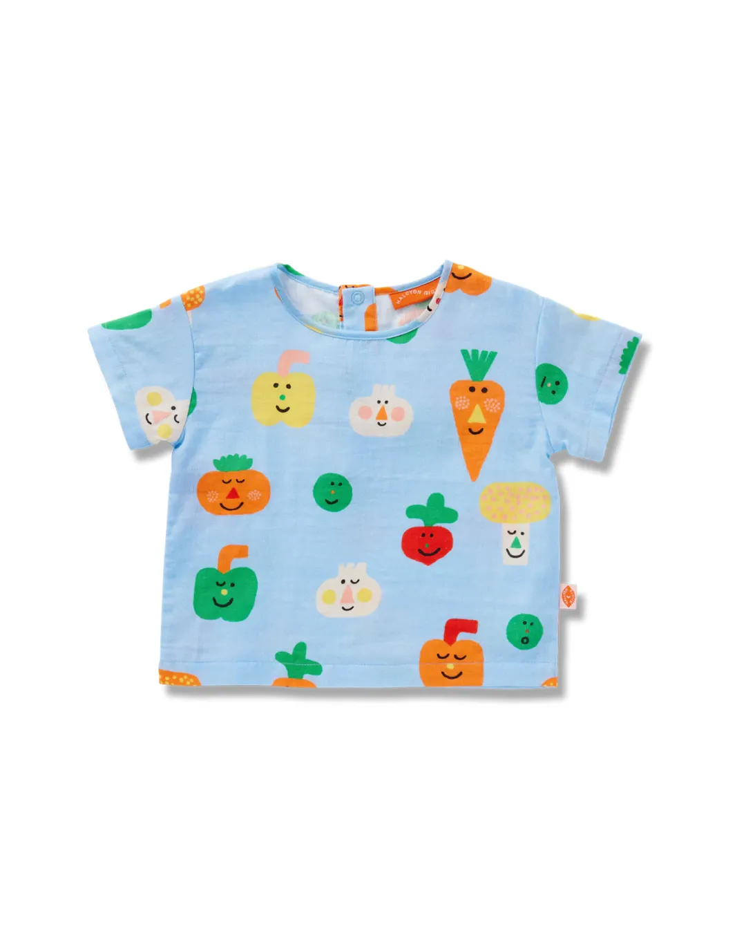 Halcyon Nights - muślinowa koszulka z krótkim rękawem Teeny Tiny Veg