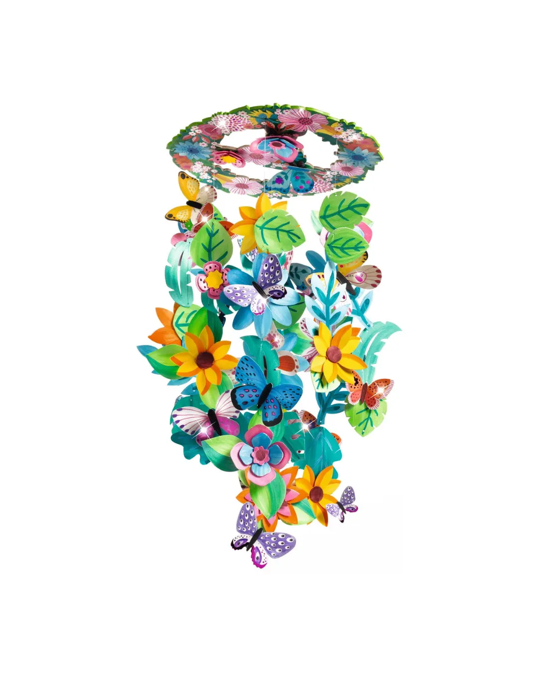 Djeco - zestaw zrób to sam - dekoracja ruchoma Kwiaty