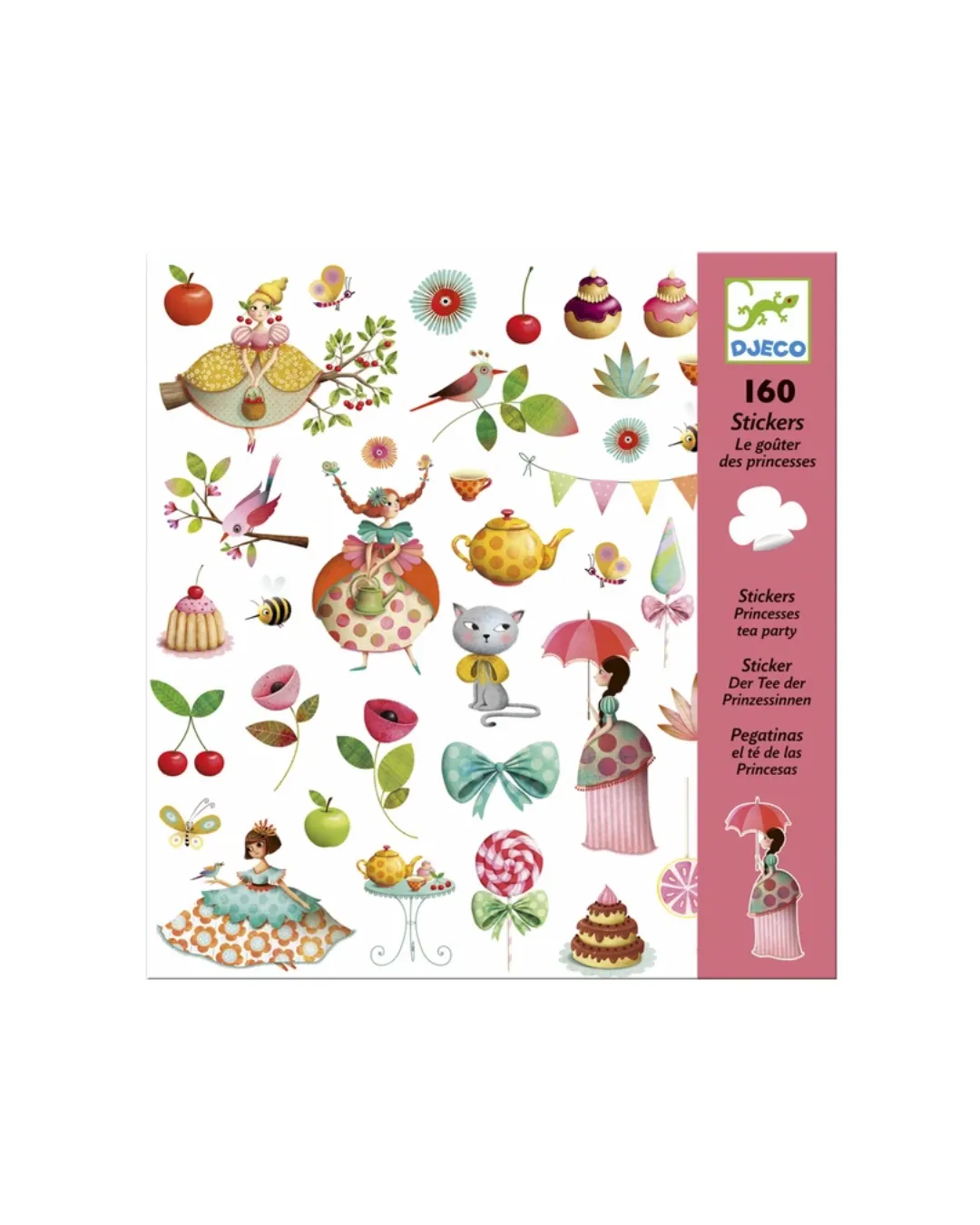 Djeco - naklejki dla dzieci Przyjęcie księżniczki Djeco - naklejki dla dzieci Przyjęcie księżniczki