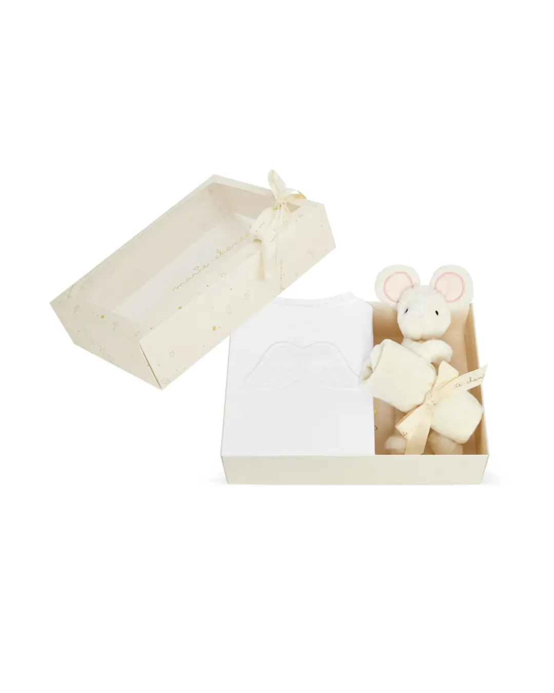 Zestaw prezentowy niemowlęcy Marie-Chantal Sleep & Snuggle Pointelle Biały Zestaw prezentowy niemowlęcy Marie-Chantal Sleep & Snuggle Pointelle Biały