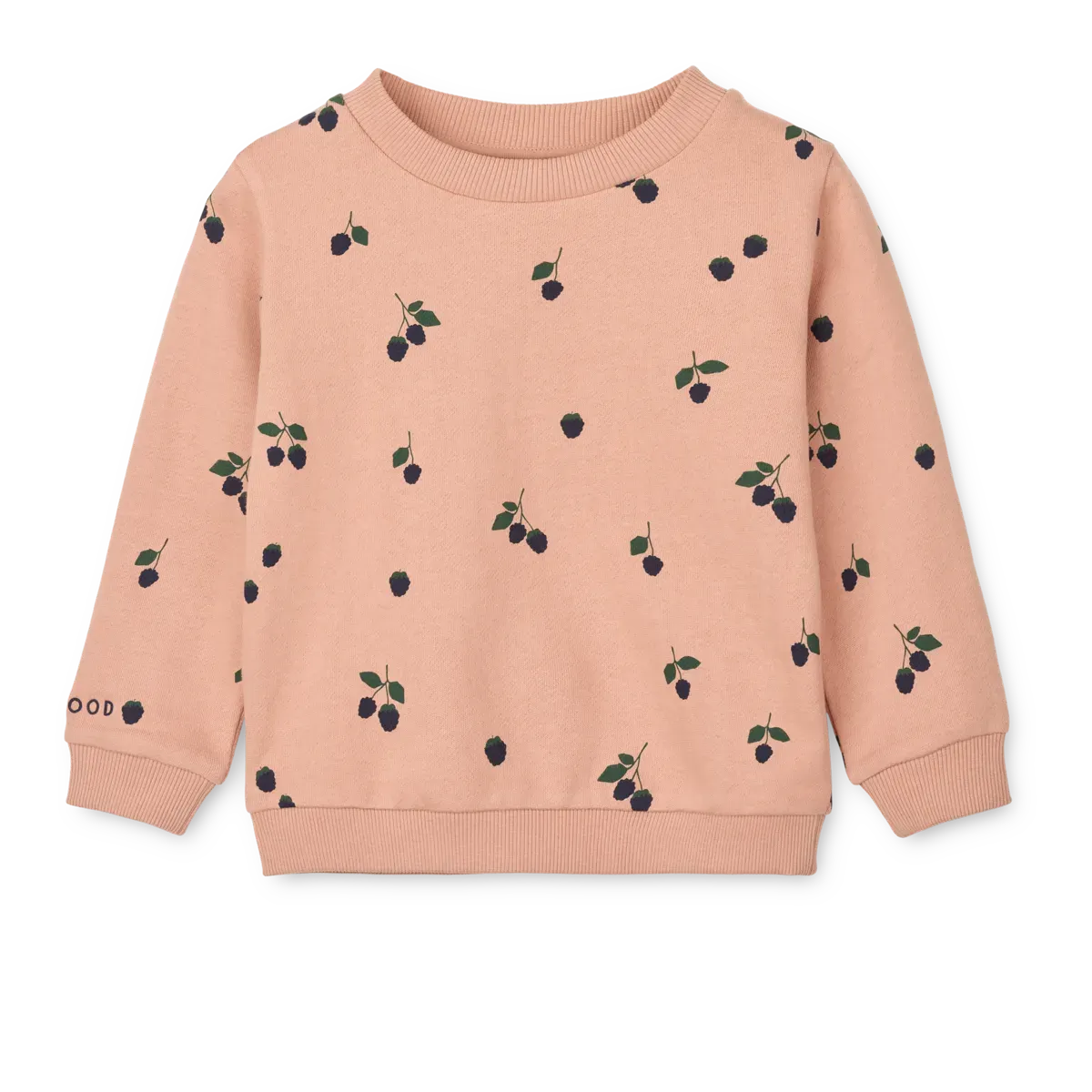 Liewood - bluza z nadrukiem Thora Printed Sweatshirt Berry / Pale Tuscany
