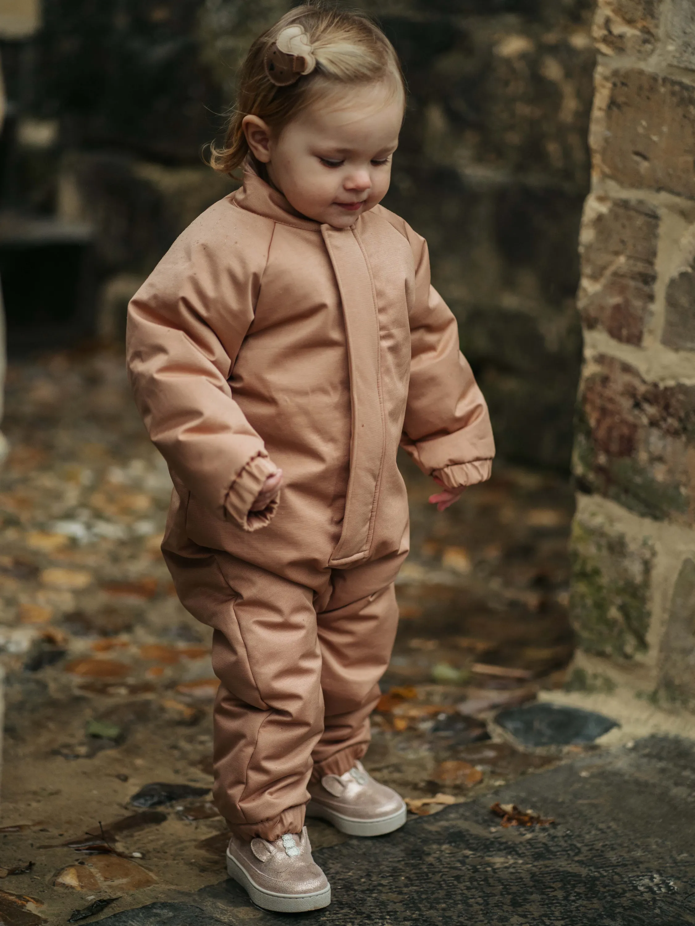 Donsje - kombinezon ocieplany Tuur Overalls Apricot