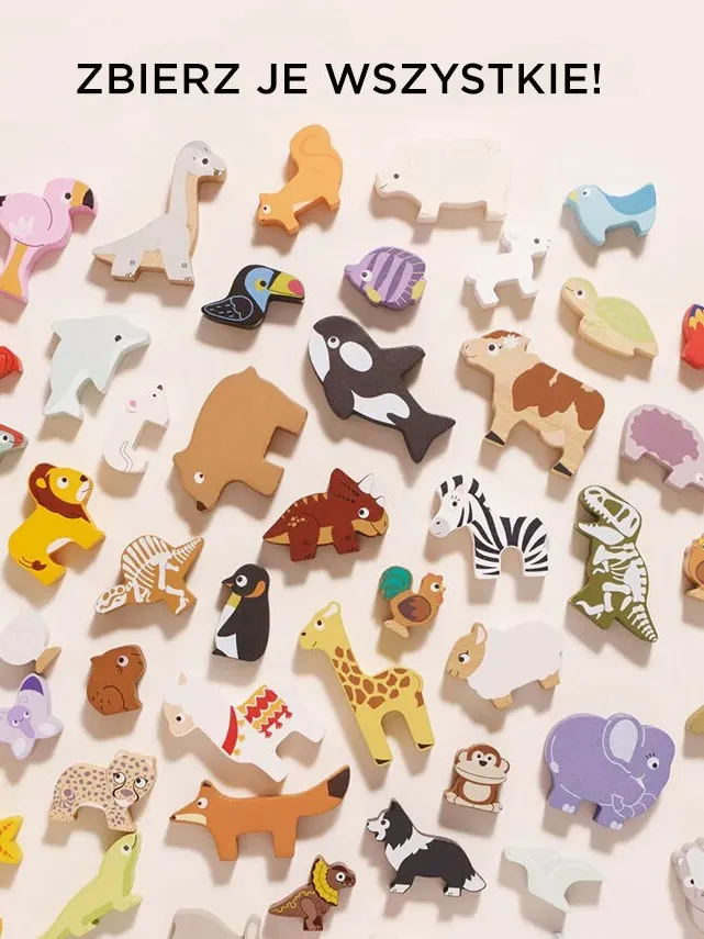 Le Toy Van - Drewniane figurki zwierzątka leśne zabawka, układanka dla dzieci Le Toy Van - Drewniane figurki zwierzątka leśne zabawka, układanka dla dzieci