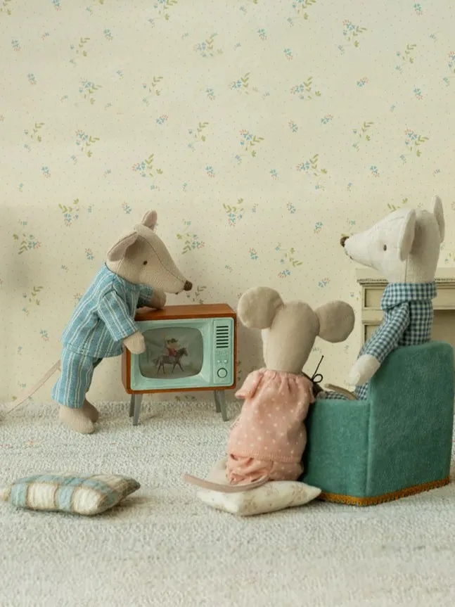 Maileg - telewizor dla myszek 