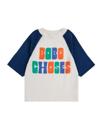 BOBO CHOSES - T-shirt koszulka dziecięca z krótkimi rękawami i napisem Bobo Choses multicolor BOBO CHOSES - T-shirt koszulka dziecięca z krótkimi rękawami i napisem Bobo Choses multicolor