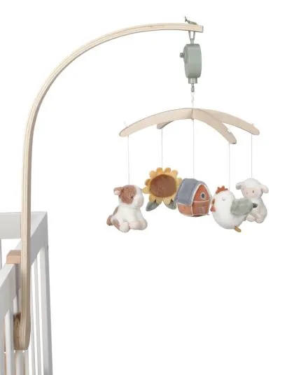 Little Dutch - karuzela do łóżeczka drewniana Little Farm Little Dutch - karuzela do łóżeczka drewniana Little Farm