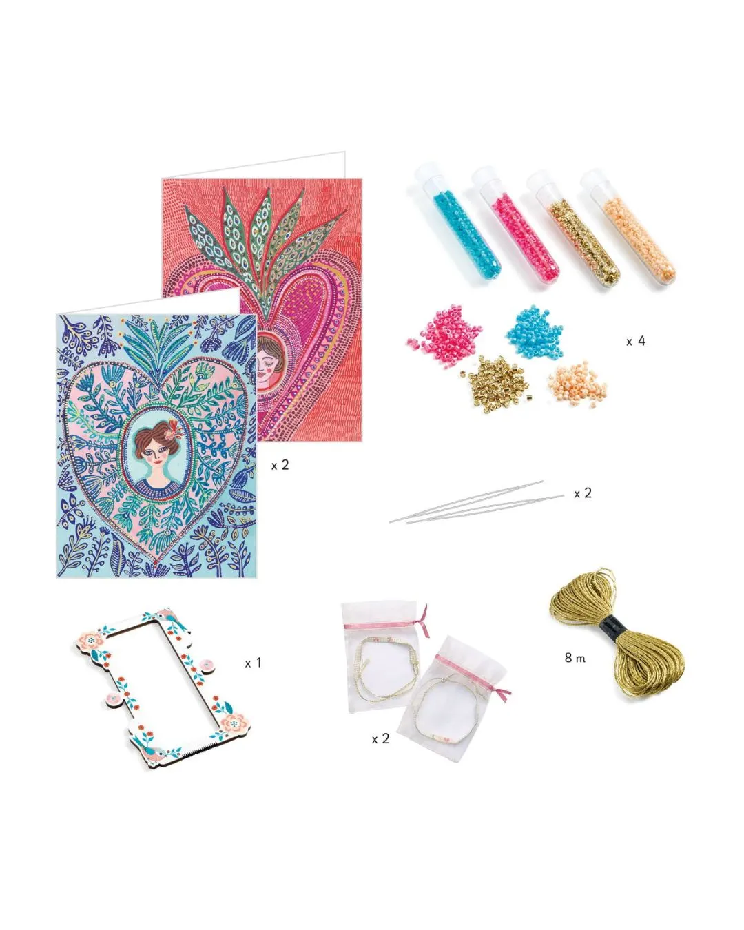 Zestaw do tworzenia bransoletki przyjaźni Djeco Miyuki