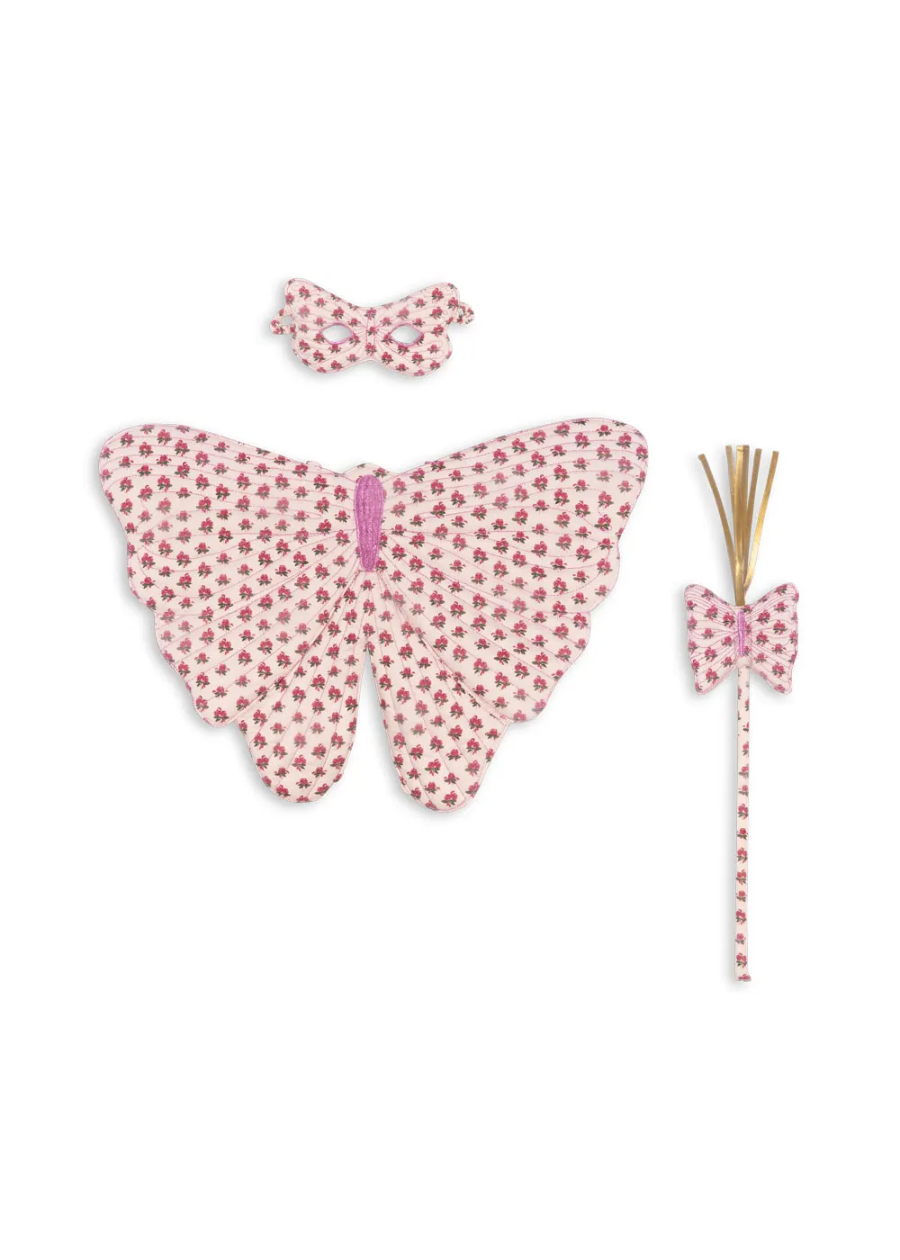 Konges Sløjd - strój motyla Butterfly Costume Rosie Blush Konges Sløjd - strój motyla Butterfly Costume Rosie Blush