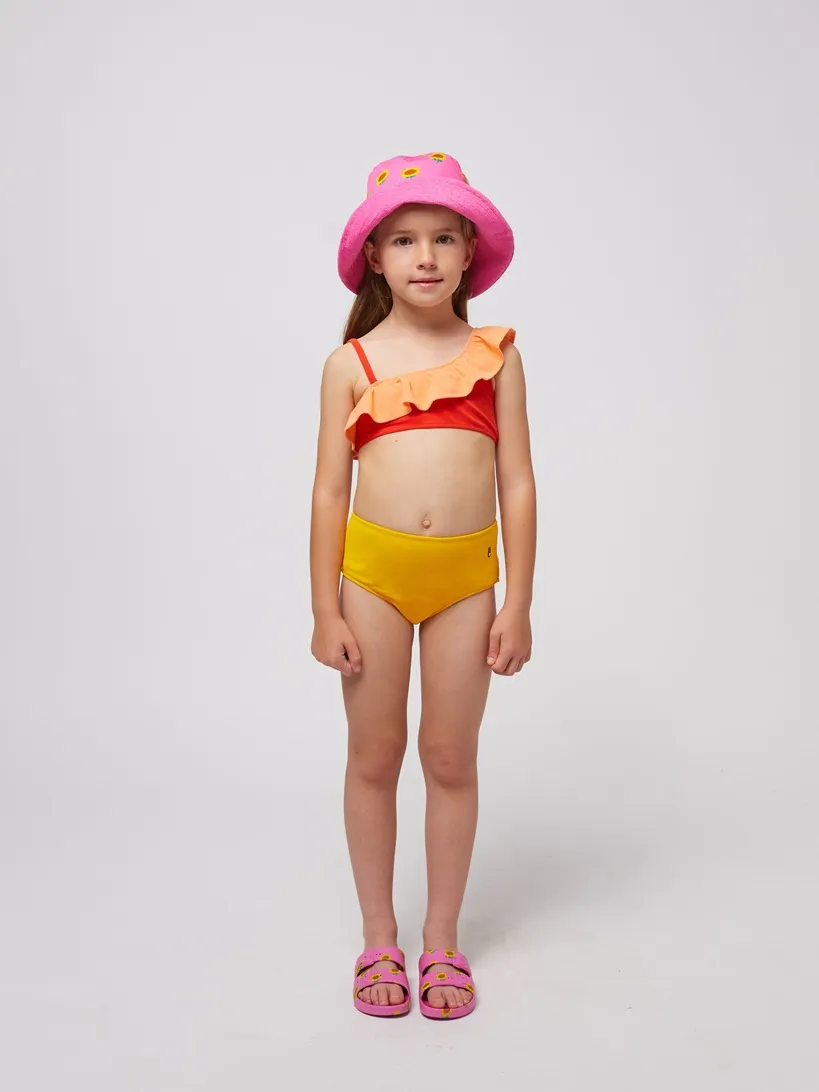 BOBO CHOSES - dwuczęściowy strój kąpielowy dla dziewczynki Color block bikini multicolor