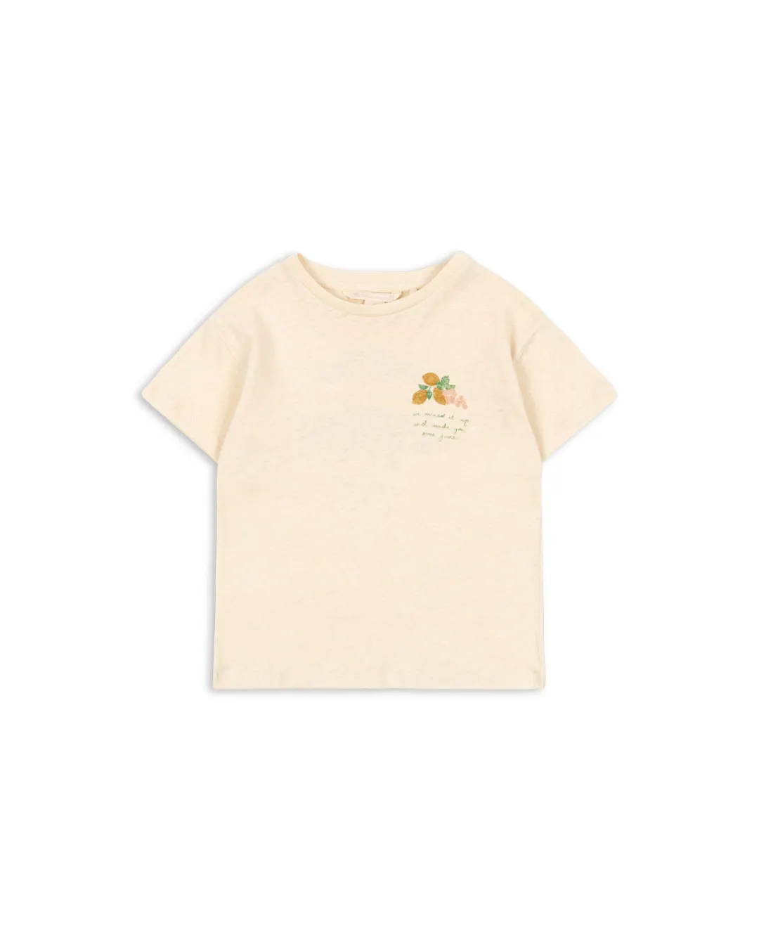 Konges Sløjd - koszulka Era Tee OCS Buttercream/Juicy