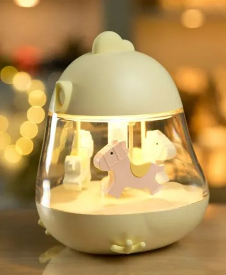 Rabbit & Friends - kurczaczek lampka z pozytywką Żółty Rabbit & Friends - kurczaczek lampka z pozytywką Żółty