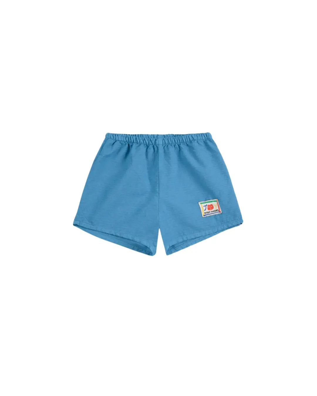 BOBO CHOSES - szorty dziecięce Woven Shorts Smiling blue niebieskie BOBO CHOSES - szorty dziecięce Woven Shorts Smiling blue niebieskie