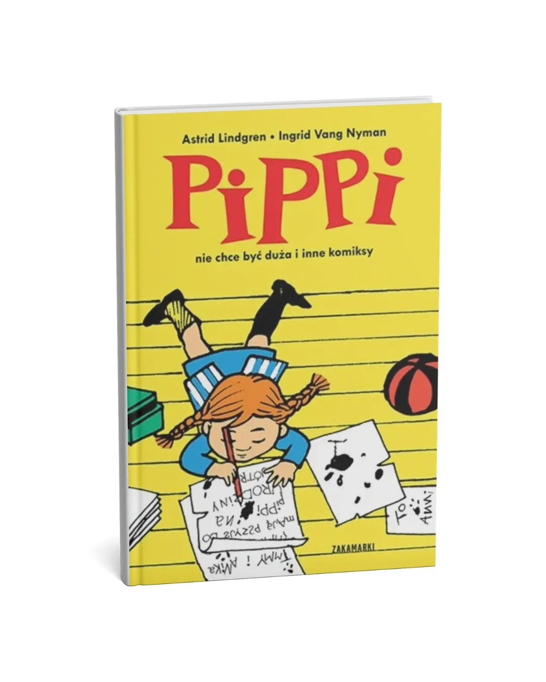 Wydawnictwo Zakamarki - Pippi nie chce być duża i inne komiksy Wydawnictwo Zakamarki - Pippi nie chce być duża i inne komiksy