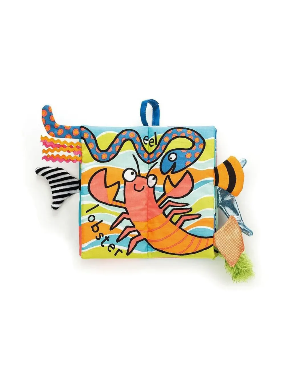 Jellycat - książeczka sensoryczna z ogonami dla dzieci "Sea Tails" Jellycat - książeczka sensoryczna z ogonami dla dzieci "Sea Tails"