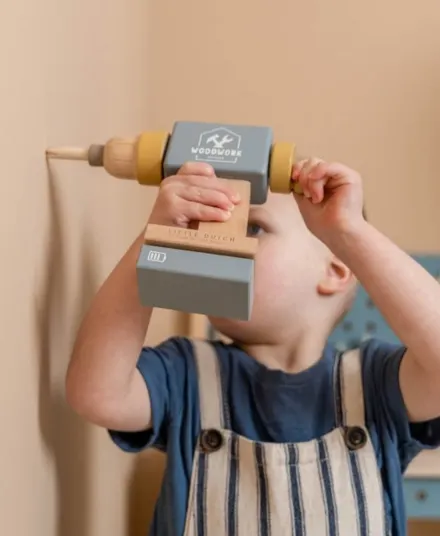 Little Dutch - drewniana wiertarka dla dzieci 