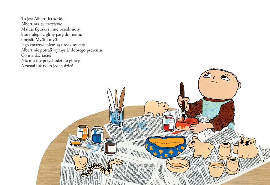 Wydawnictwo Zakamarki - Niech żyje tata Alberta!