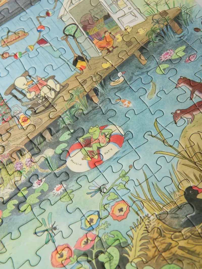 Moulin Roty - puzzle kartonowe La Grande Famille 500 elementów Moulin Roty - puzzle kartonowe La Grande Famille 500 elementów