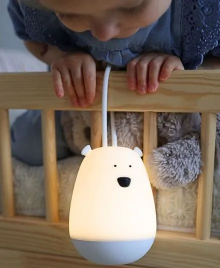 Rabbit & Friends - miś lampka nocna do zawieszania