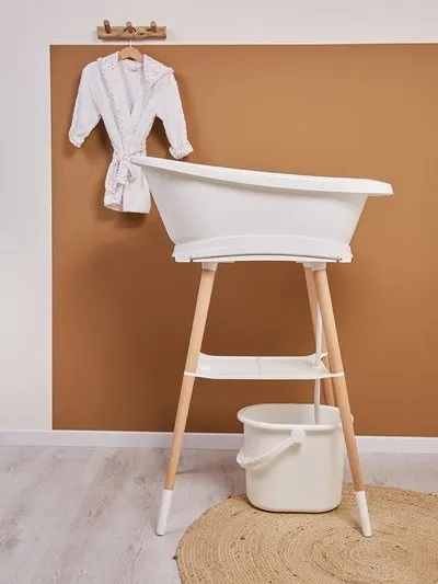 Bébé-jou - Wanienka Sense z czujnikiem temperatury Biała Bébé-jou - Wanienka Sense z czujnikiem temperatury Biała