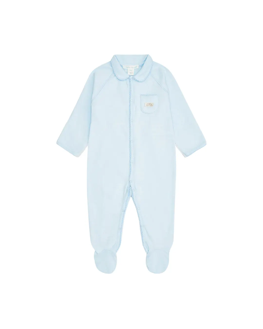 Pajacyk niemowlęcy Marie-Chantal Angel Wing Sleepsuit Niebieski Pajacyk niemowlęcy Marie-Chantal Angel Wing Sleepsuit Niebieski