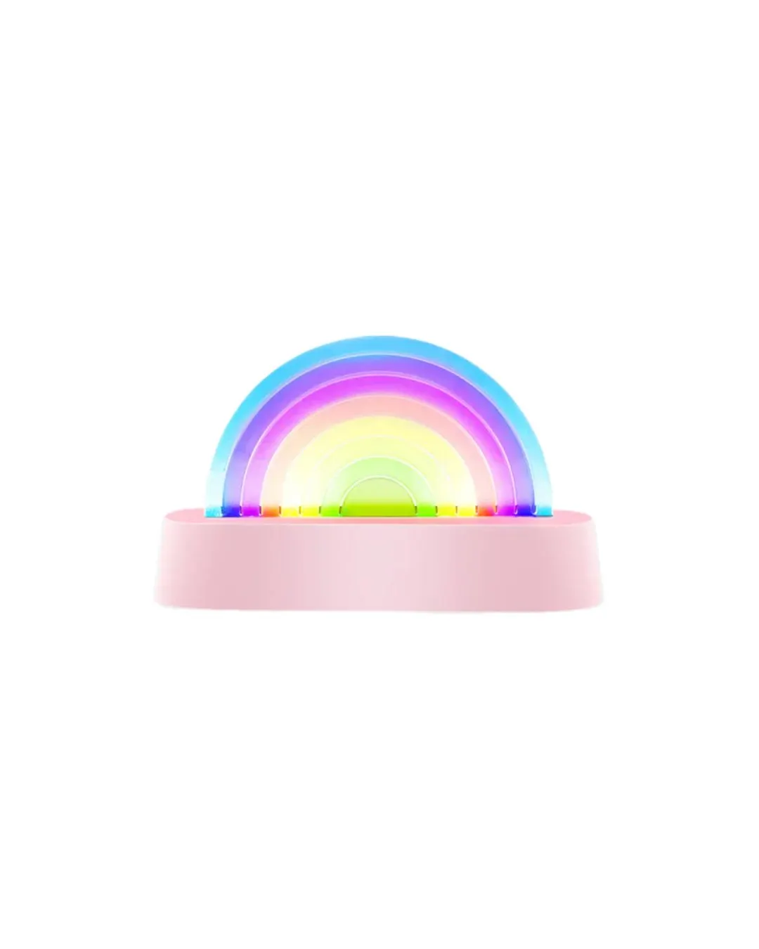 Lalarma - Kolorowa lampka Dancing Rainbow Lamp Pink