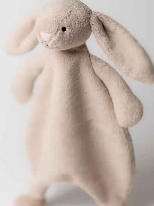 Jellycat - króliczek szmatka przytulanka beżowa 27 cm