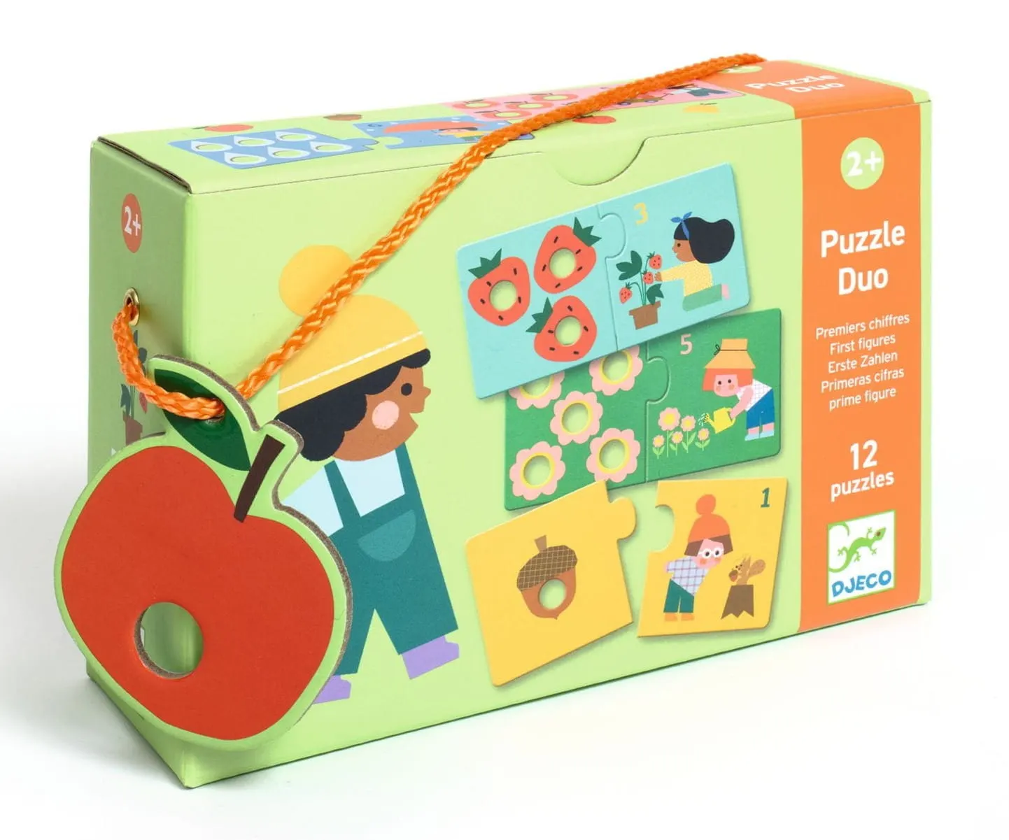 Djeco - puzzle duo Łączenie Liczb Djeco - puzzle duo Łączenie Liczb