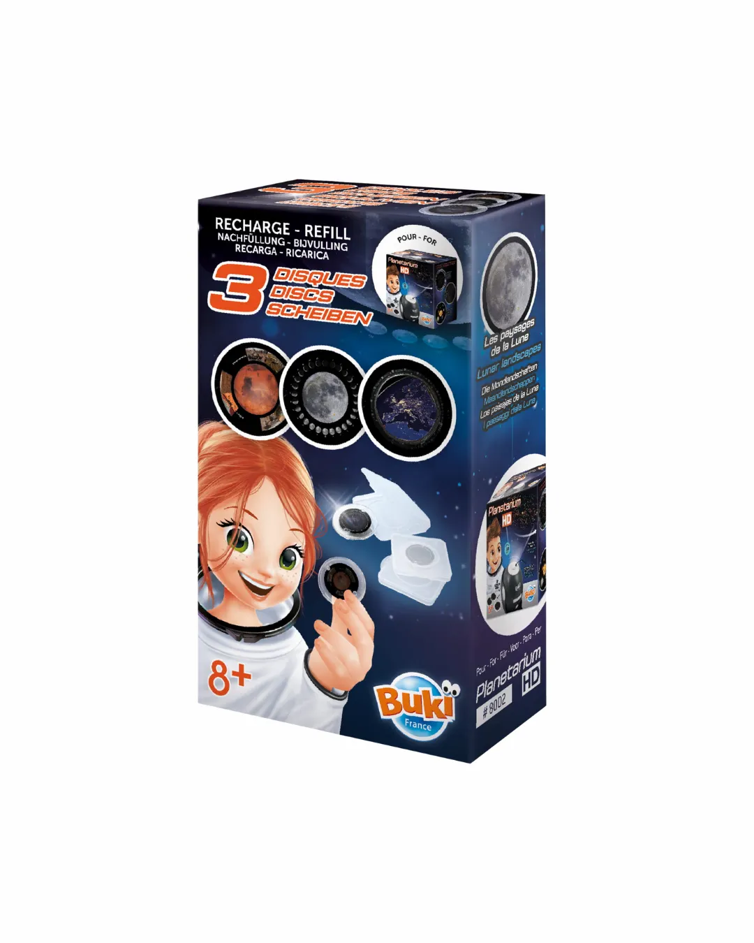 Buki - wymienne krążki do planetarium HD Buki - wymienne krążki do planetarium HD