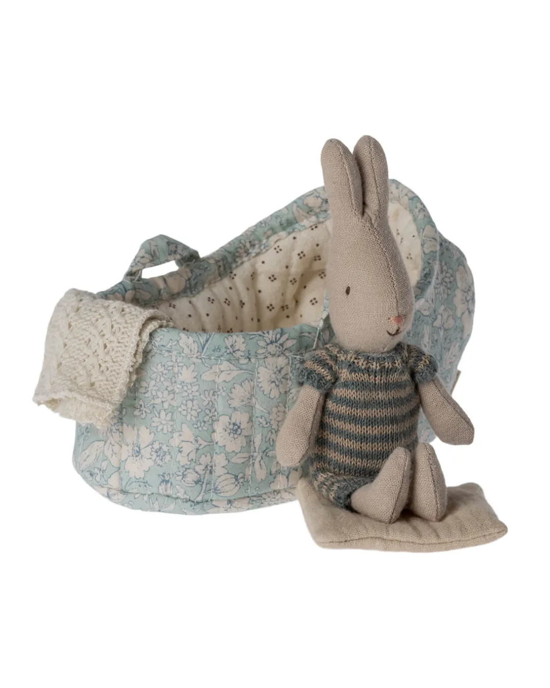 Maileg - króliczek Mikro w nosidełku