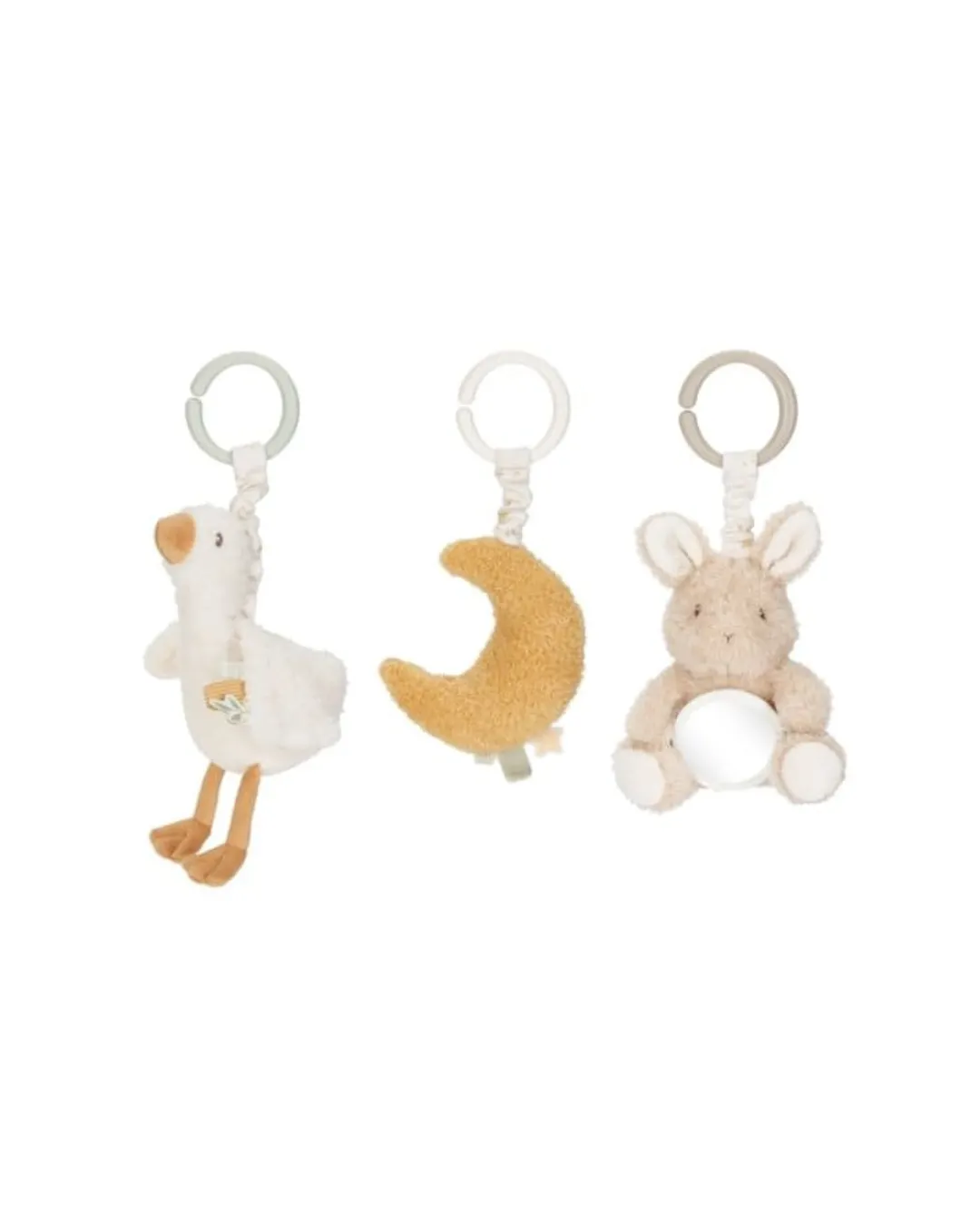 Zestaw 3 zawieszek do łóżka lub fotelika Little Dutch Newborn Naturals Zestaw 3 zawieszek do łóżka lub fotelika Little Dutch Newborn Naturals