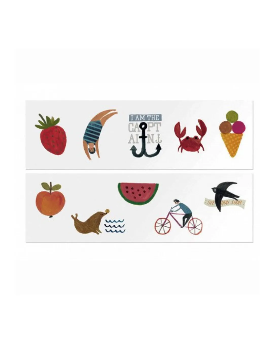 Londji - tatuaże zmywalne dla dzieci Lato