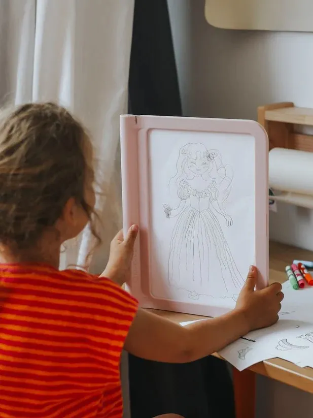 Kidywolf - KIDYDRAW-PRO - tablet rysunkowy Let's Draw Fashion