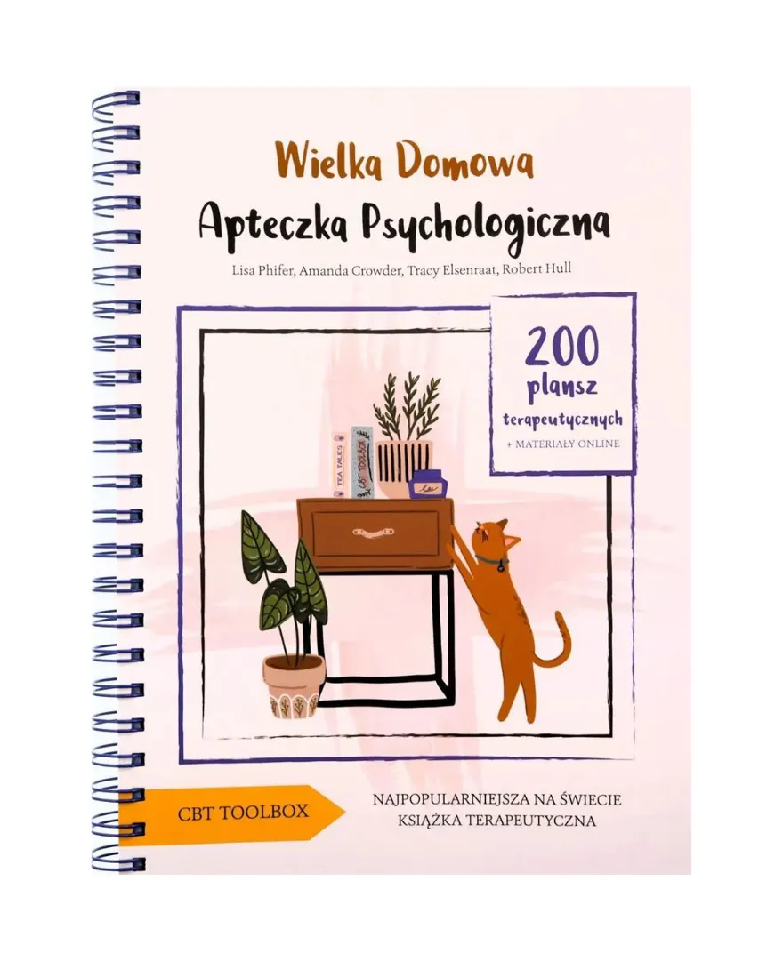 Levyz Books - Wielka domowa apteczka psychologiczna - 200 plansz terapeutycznych Levyz Books - Wielka domowa apteczka psychologiczna - 200 plansz terapeutycznych