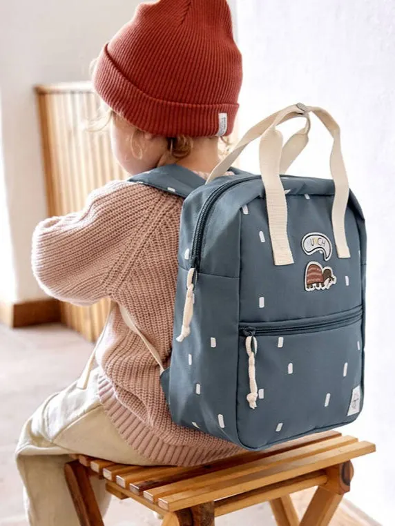 Lassig - plecak mini kwadratowy Happy Prints granatowy Lassig - plecak mini kwadratowy Happy Prints granatowy